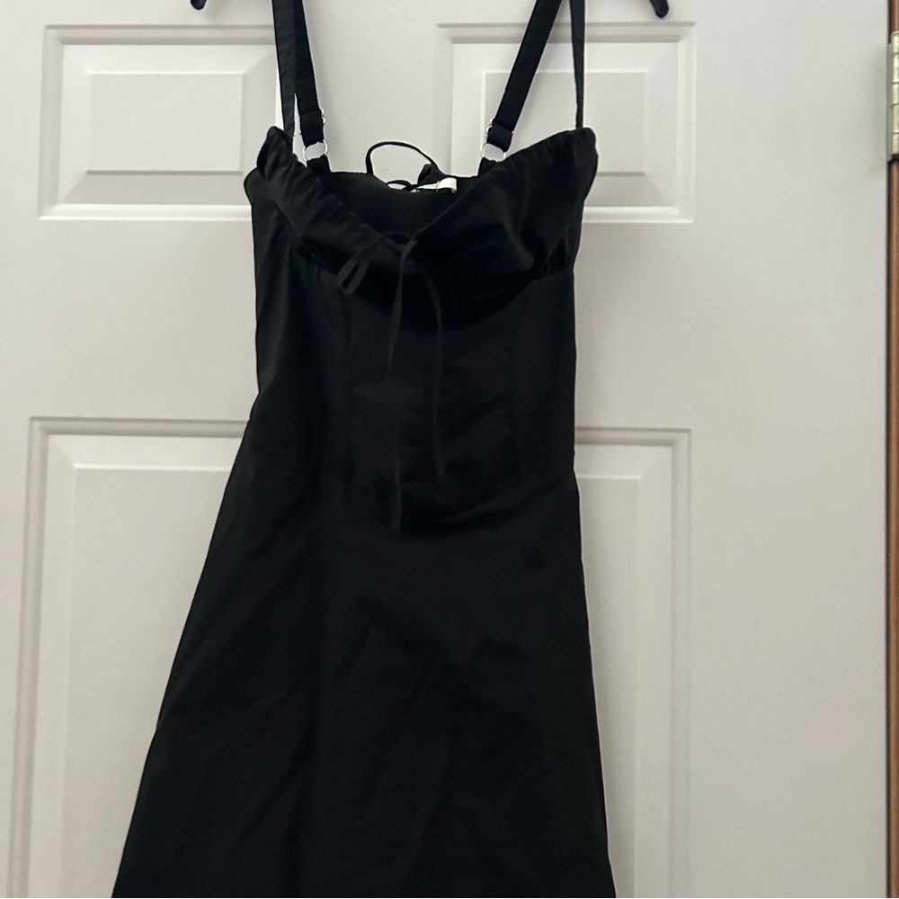 House of CB 'Carlotta' Black Corset Mini Dress size small NEW π - Picture 10 of 11